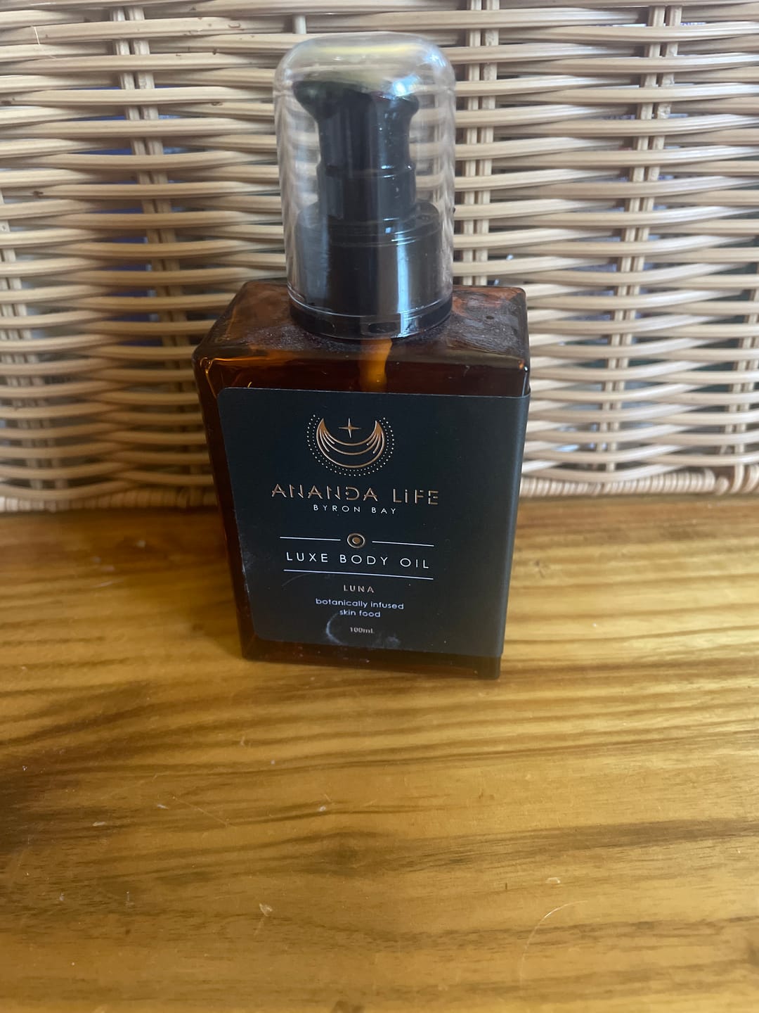 Customer photo review of Ananda Life Luxe Body Oil  LUNA