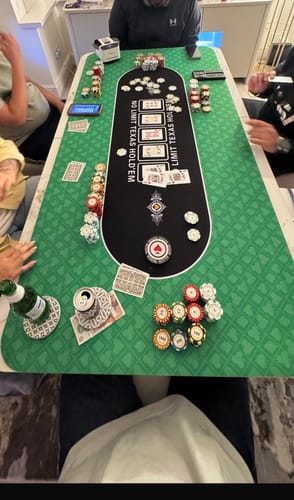 Customer photo review of Dealer Button Spade Glass