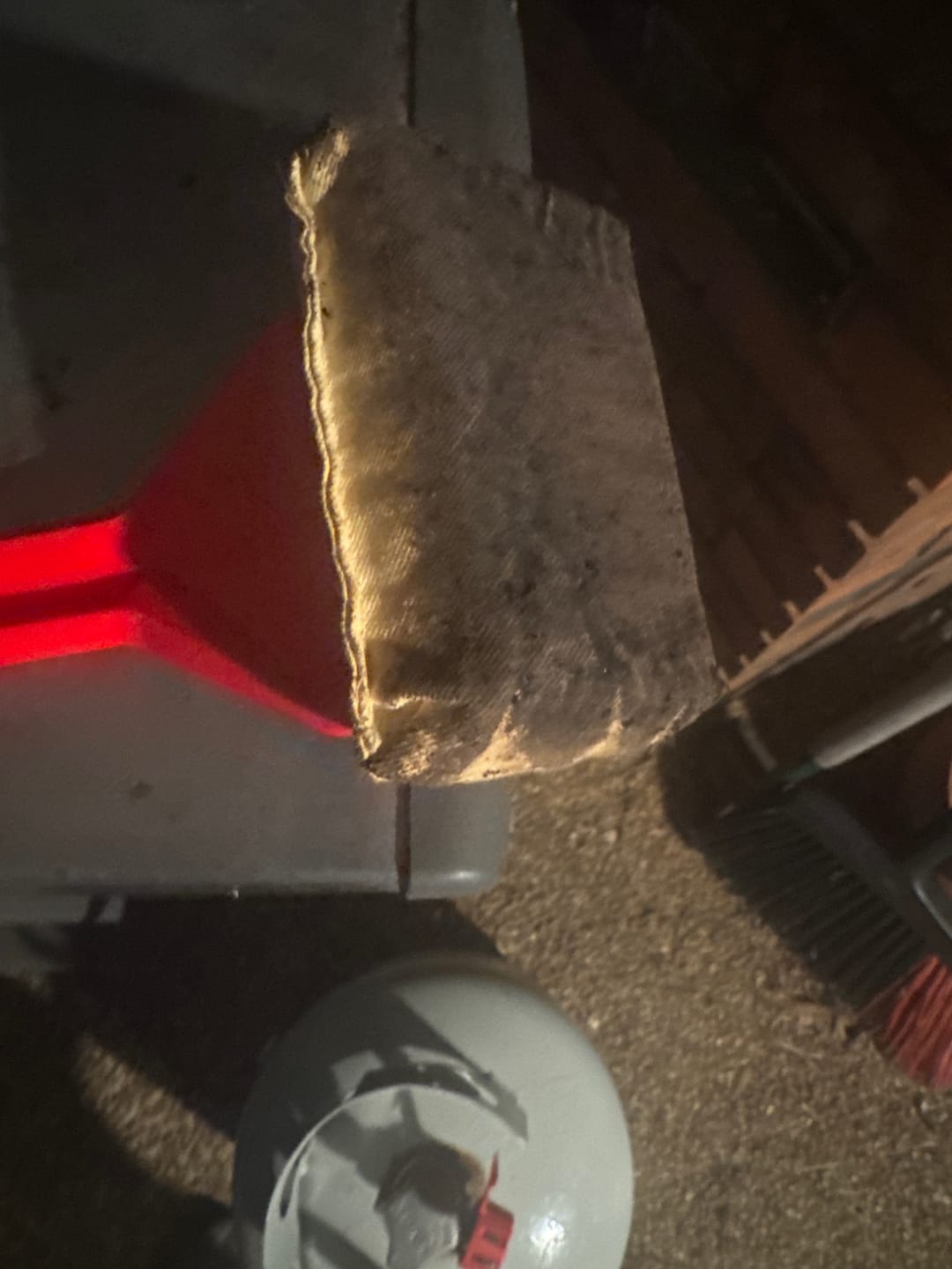 Customer photo review of Grill Brush w/ Scraper
