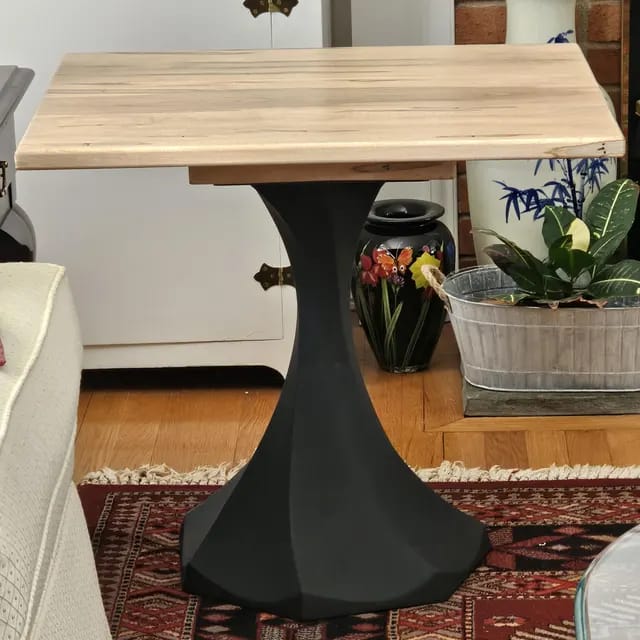 Customer photo review of End Table Base 217 Lithe 20" H Modern Tulip Design