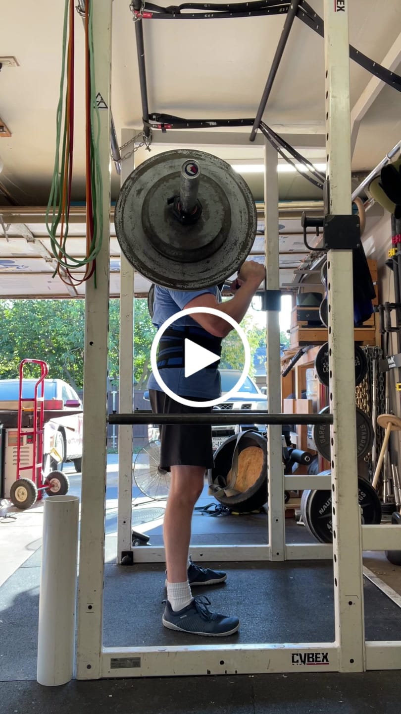 Customer video review of Evolution Athletics Support Belt
