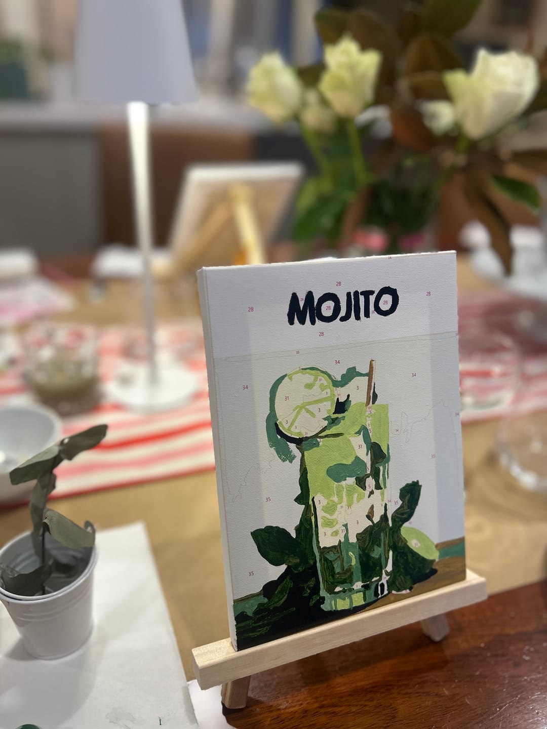 Customer photo review of 6 Mini Paintings - Cocktail Deluxe Set