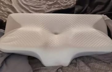 Customer photo review of Migraine-Free Mornings Pillow™