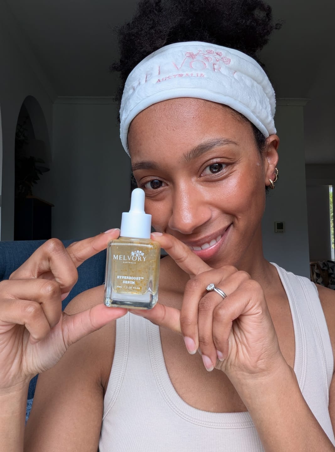 Customer photo review of Vitamin C 10% HYPERBOOST® Serum