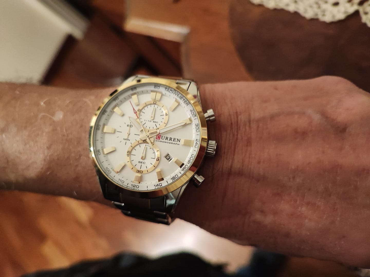 Customer photo review of Curren Monte Carlo® orologio uomo acciaio