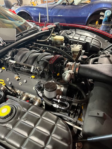 Customer photo review of Motion Raceworks Catch Can Kit for MRW Billet Valve Covers