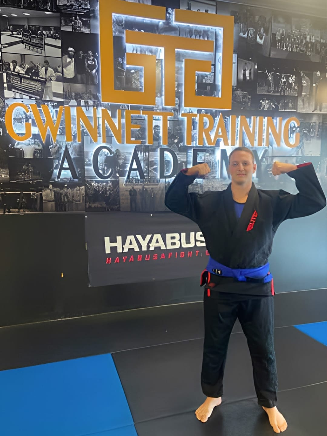Customer photo review of Brazilian Jiu Jitsu Adults BJJ Blue Belt