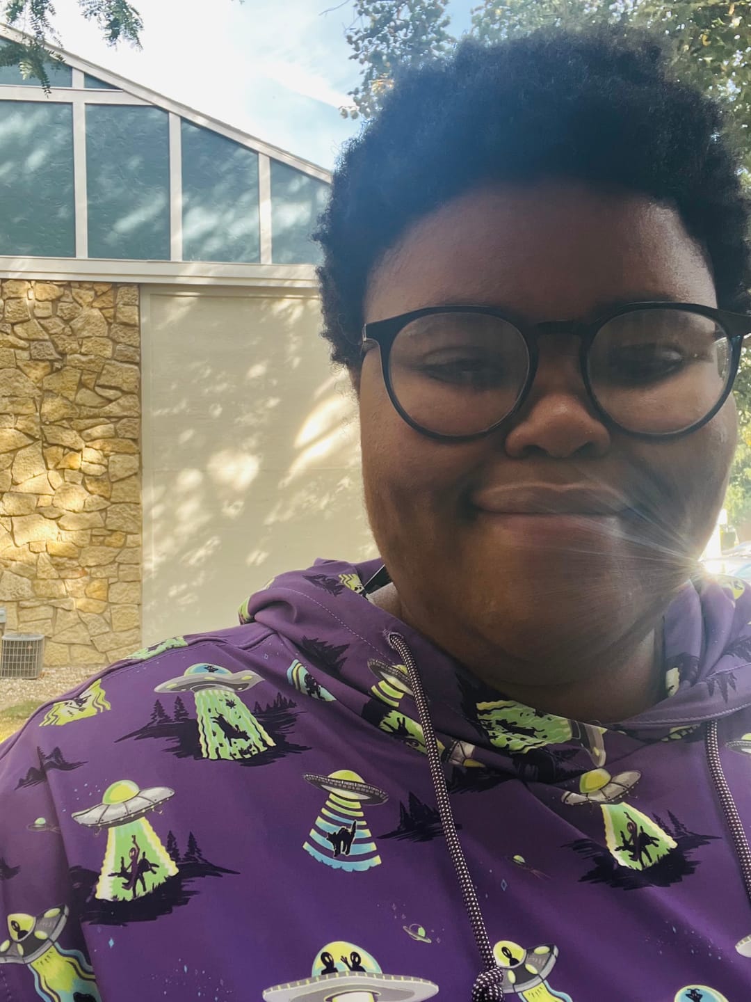 Customer photo review of Scream Me Up! – Performance Hoodie