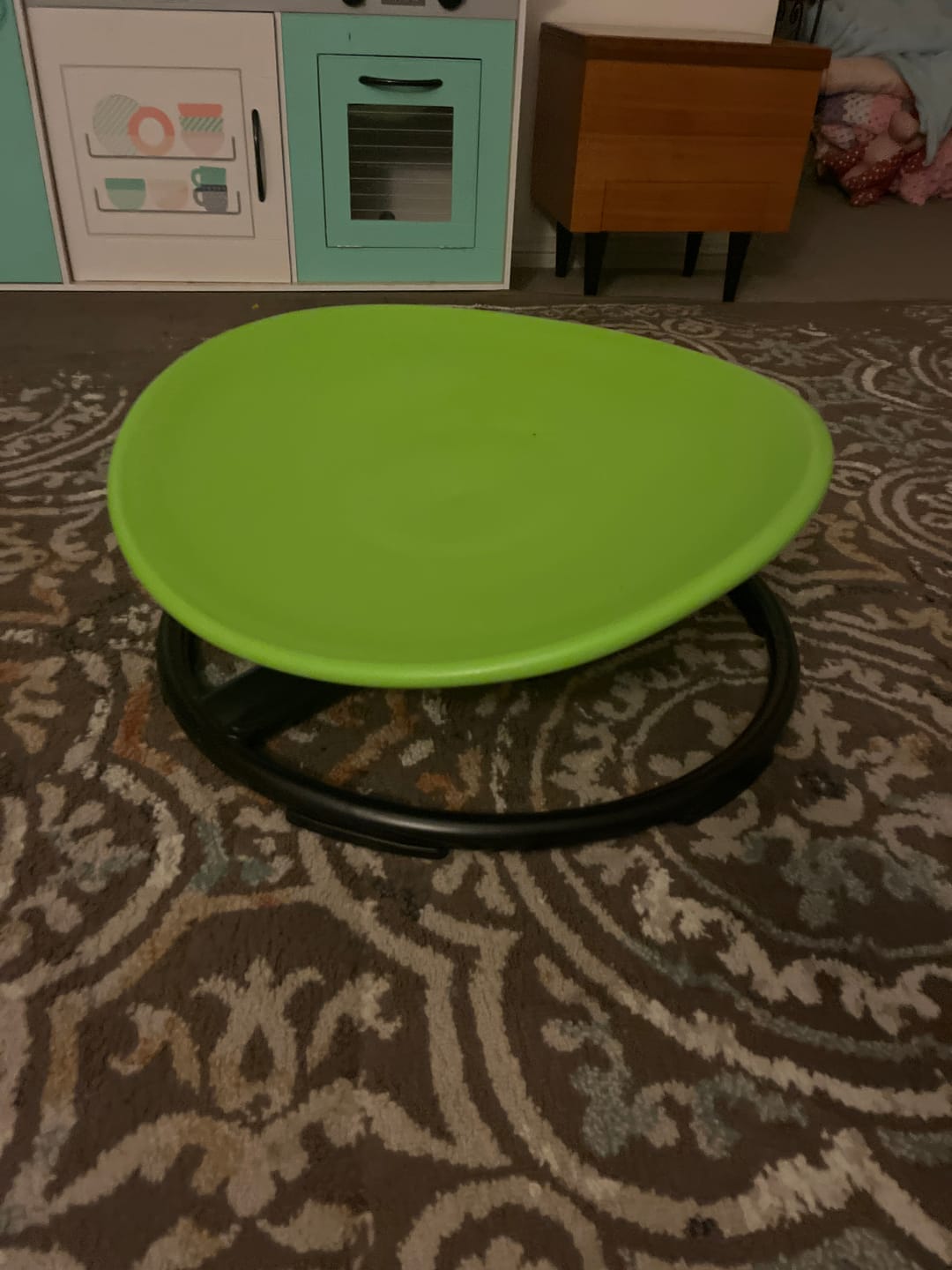 Customer photo review of Sensory Integration Vestibular Stimulation Swivel Chair Gross Motor Skill Training
