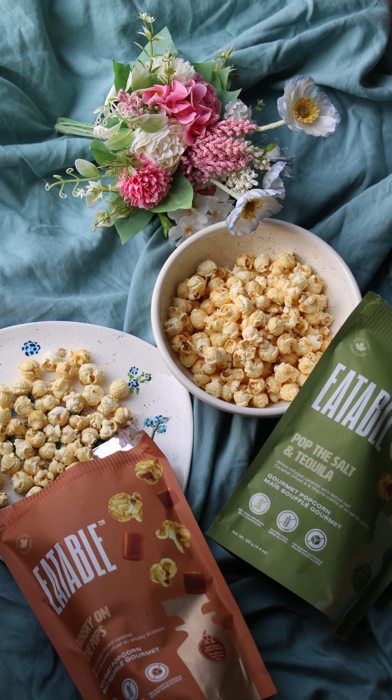 Customer photo review of Pop the Salt & Tequila (125g) - Añejo Infused Caramel Popcorn