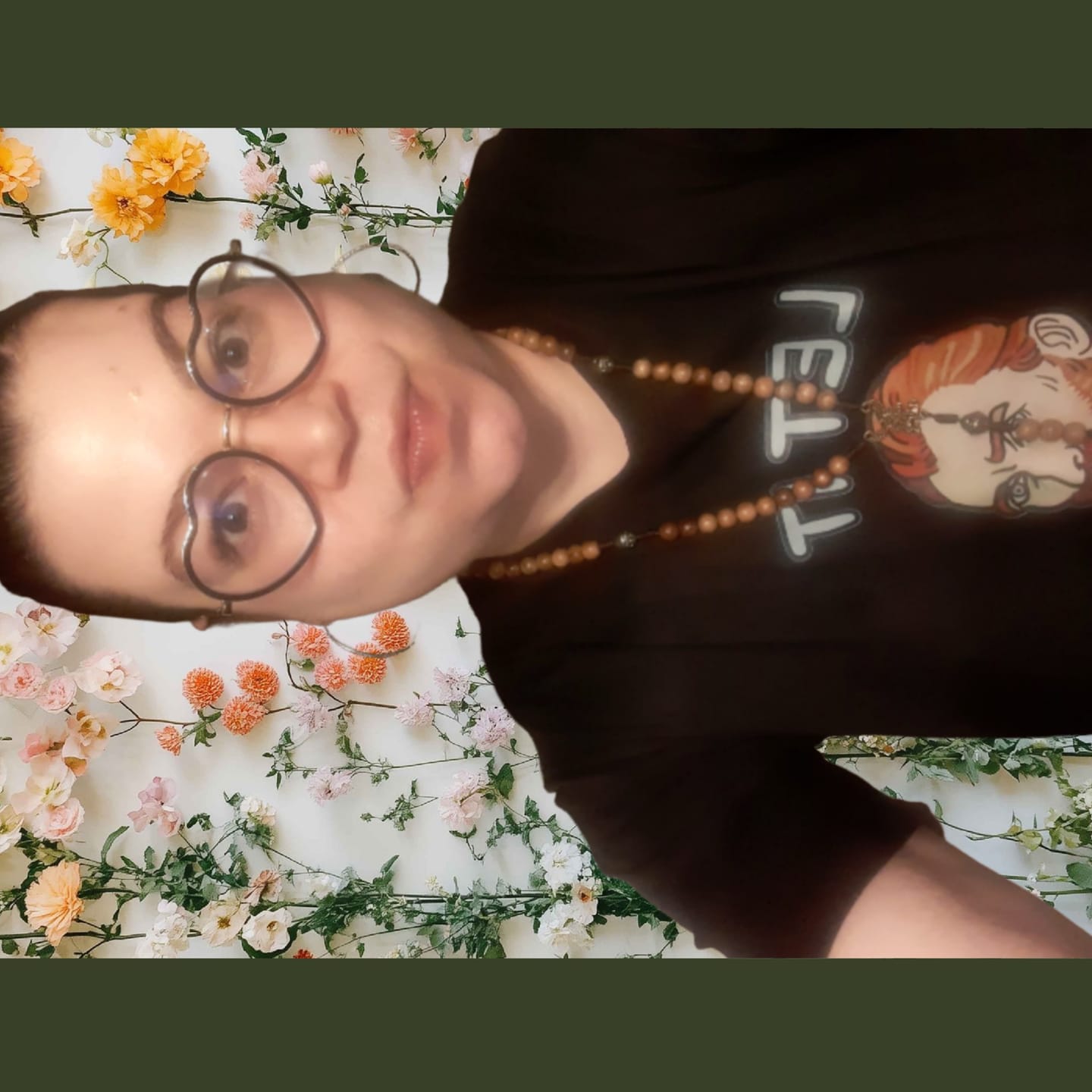 Customer photo review of Let it Gogh T-shirt