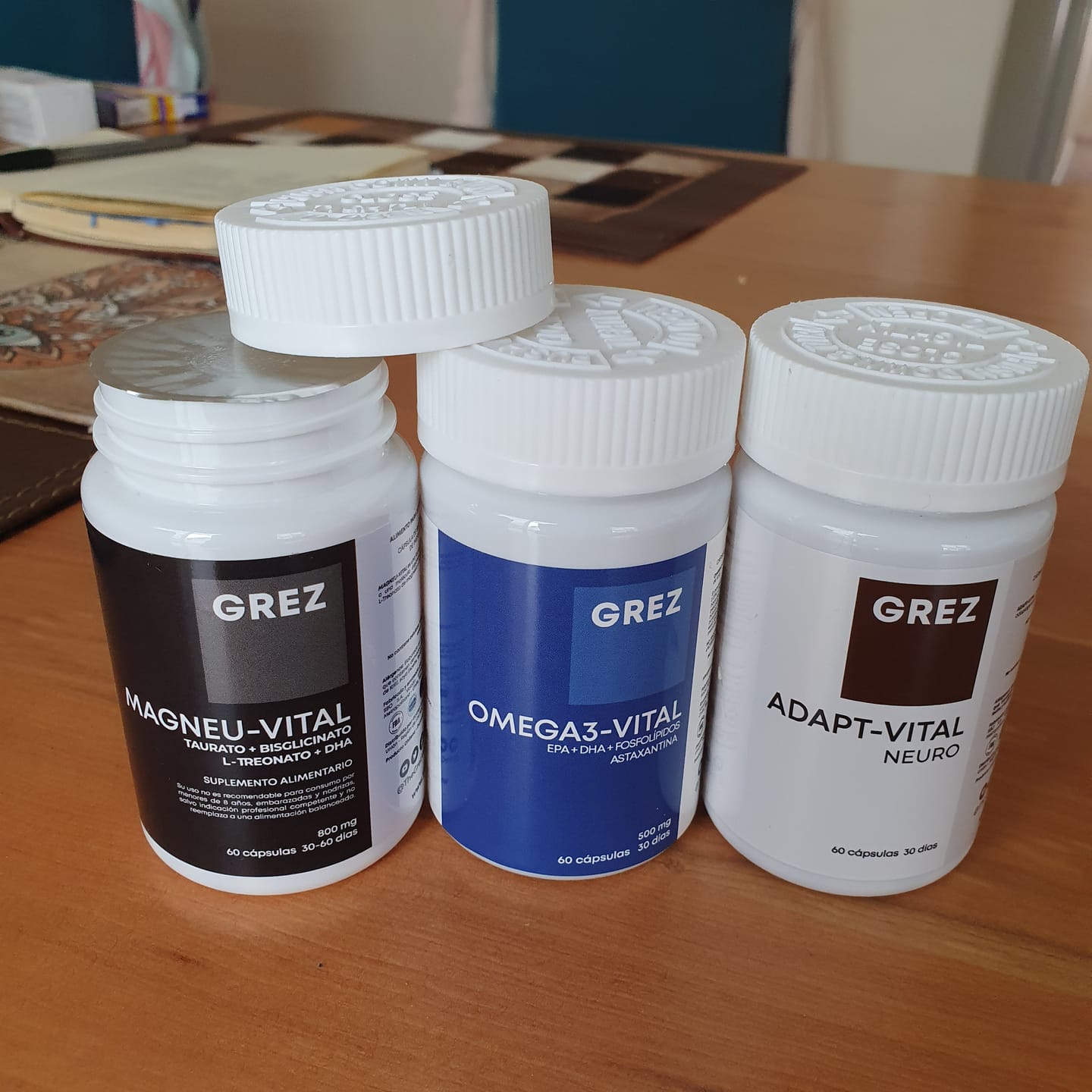 Customer photo review of Pack Claridad Mental | Foco, Memoria & Neuroprotección