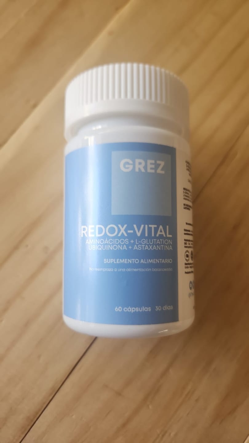 Customer photo review of REDOX-VITAL - Aminoácidos, L-glutation, vitaminas y minerales