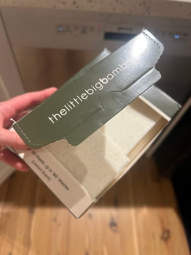 Customer photo review of Dishwashing Eco-sheets™