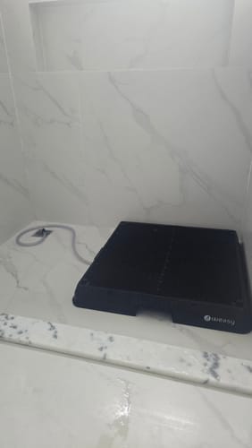 Customer photo review of Weasy Cão | Banheiro inteligente para cachorro