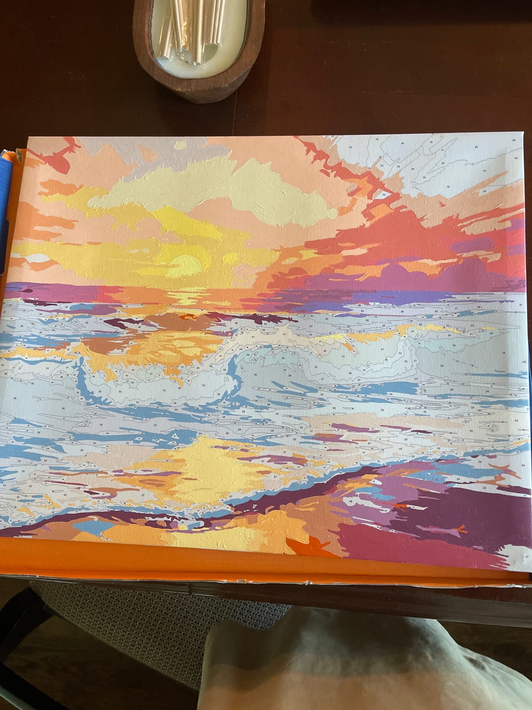 Customer photo review of Sunset Surf