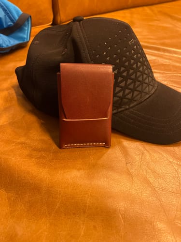 Customer photo review of Slimmad plånbok i äkta läder