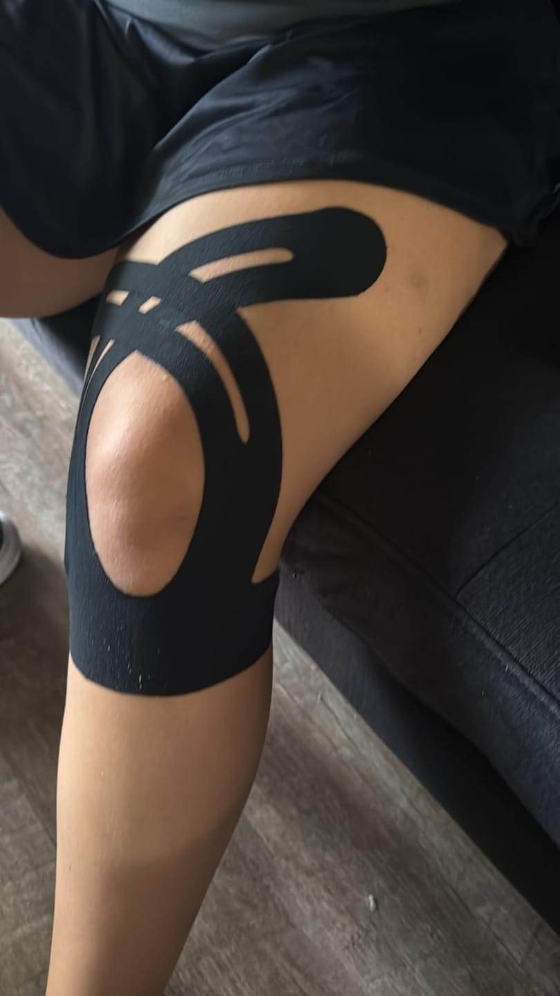 Customer photo review of Flex Pro - Bandes pour genoux