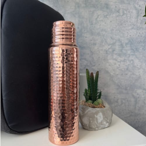 Customer photo review of Bakırhan® Kalaylı Saf Bakır Matara (750ml)