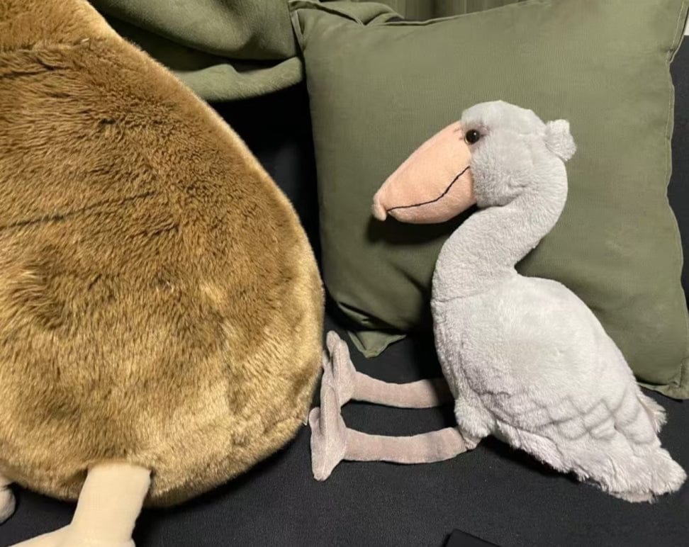 Customer photo review of Shoebill Bird Soft Plush Stuffed Animal Toy