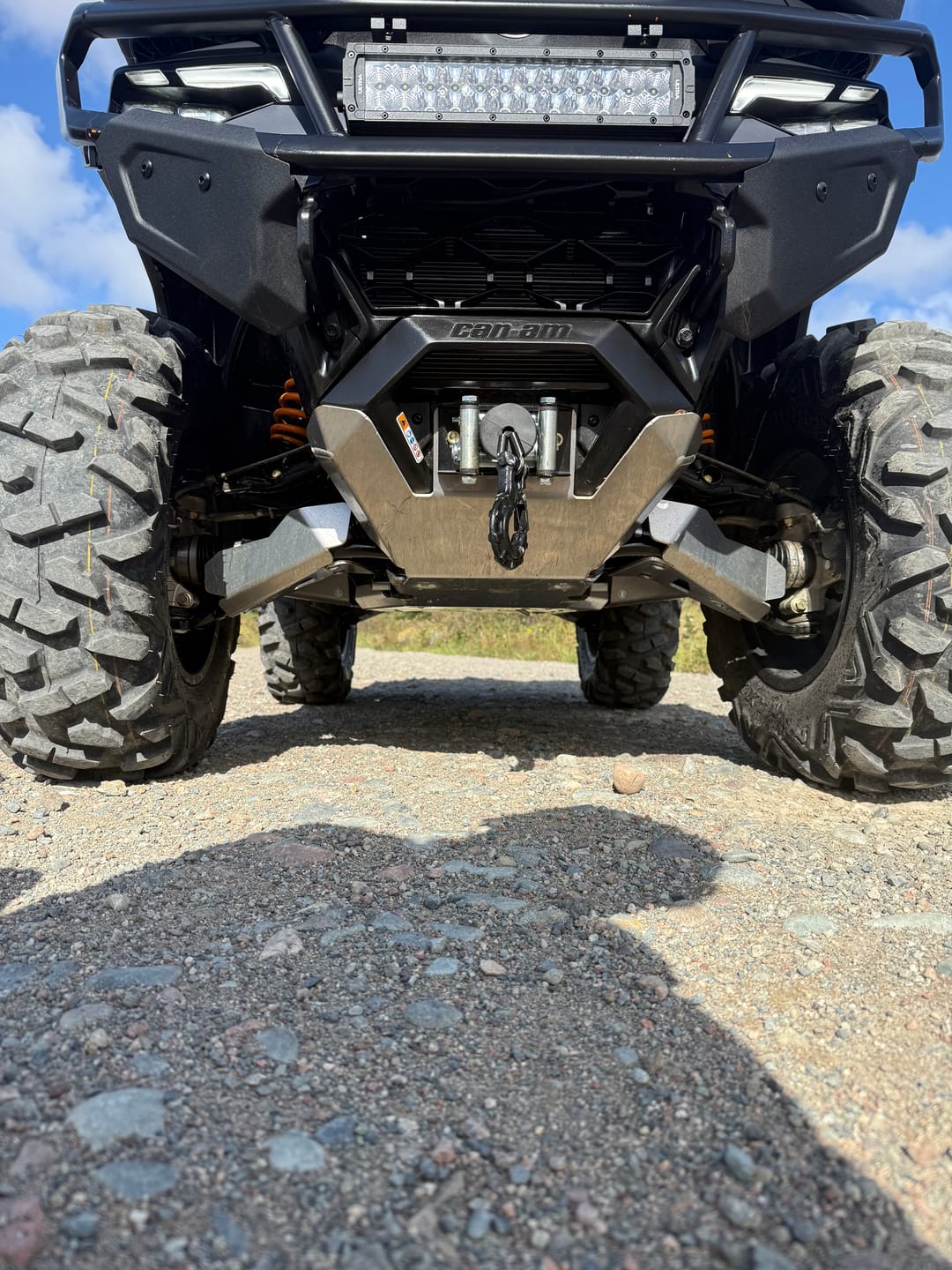 Customer photo review of Full Skid Plate Kit — Can-Am Outlander MAX 850/1000R (2025+)