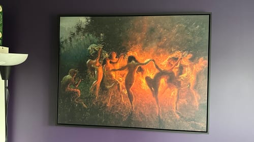 Customer photo review of Nymphs Dancing to Pan’s Flute | Joseph Tomanek | 1920