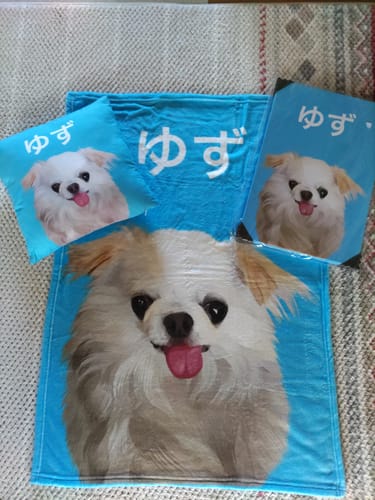 Customer photo review of Petcanva©オーダーメイド ペット似顔絵