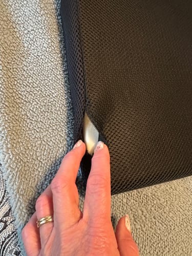 Customer photo review of Giraffe Cushion