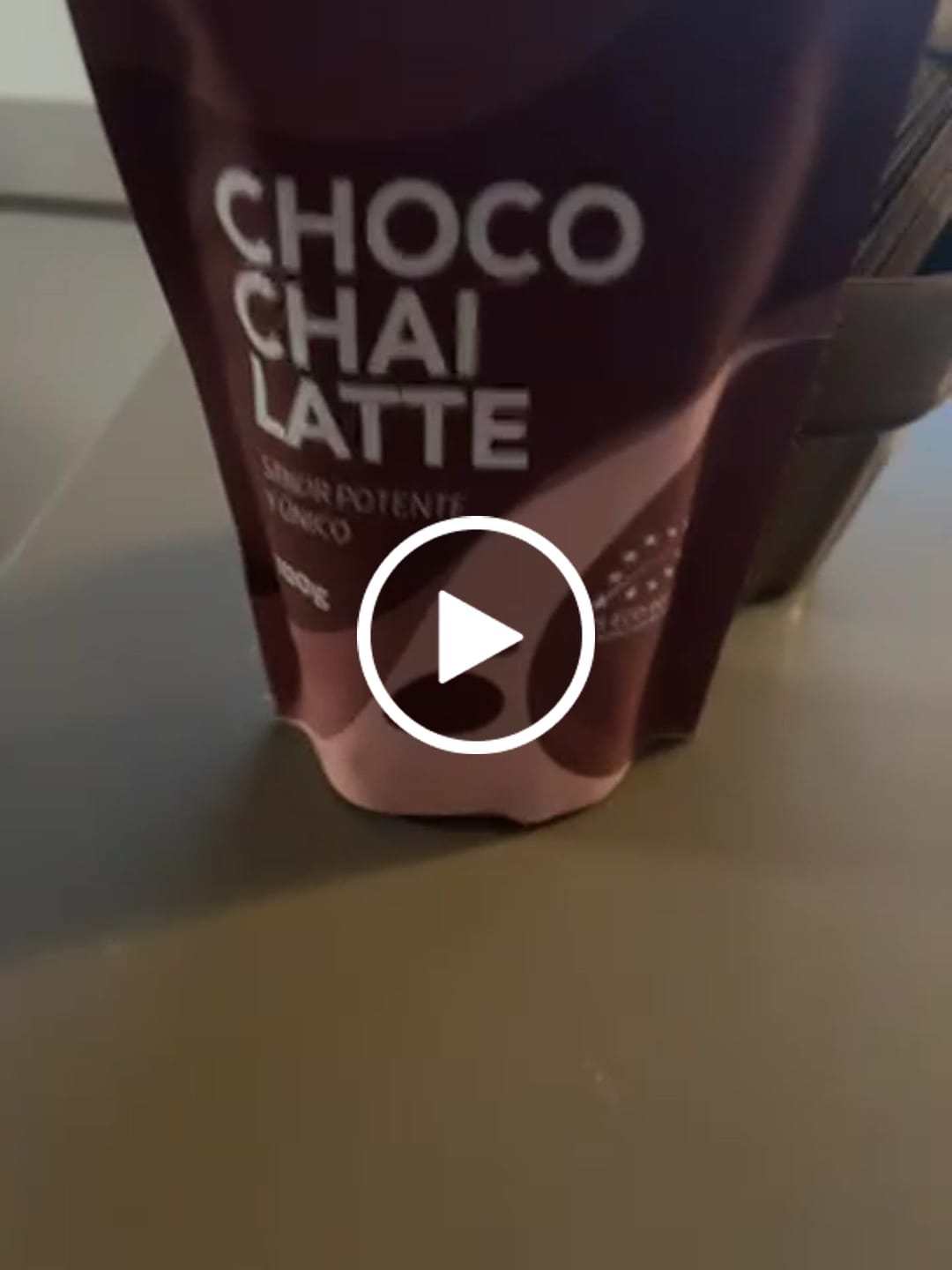 Customer video review of Choco Chai Latte