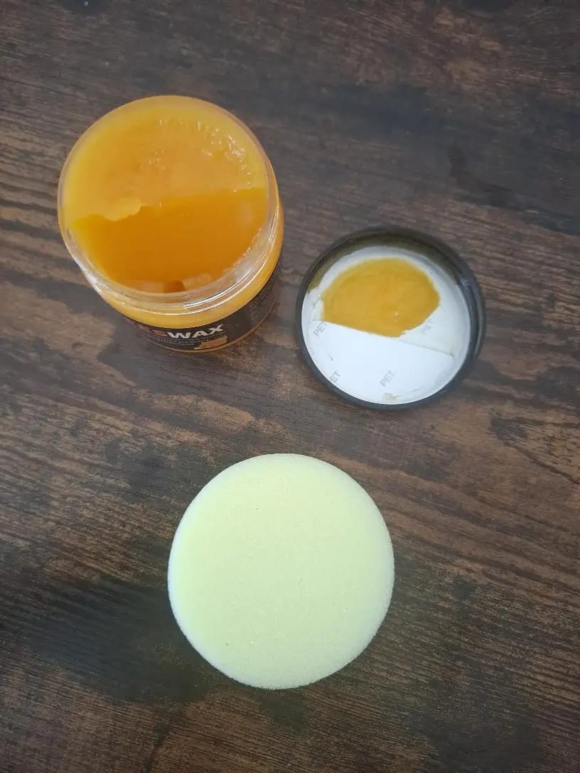 Customer photo review of Vosak za poliranje drveta