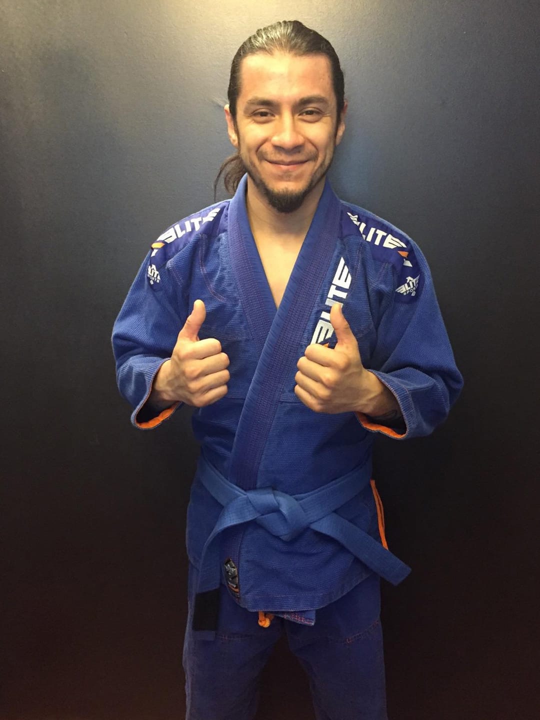 Customer photo review of Brazilian Jiu Jitsu Adults BJJ Blue Belt