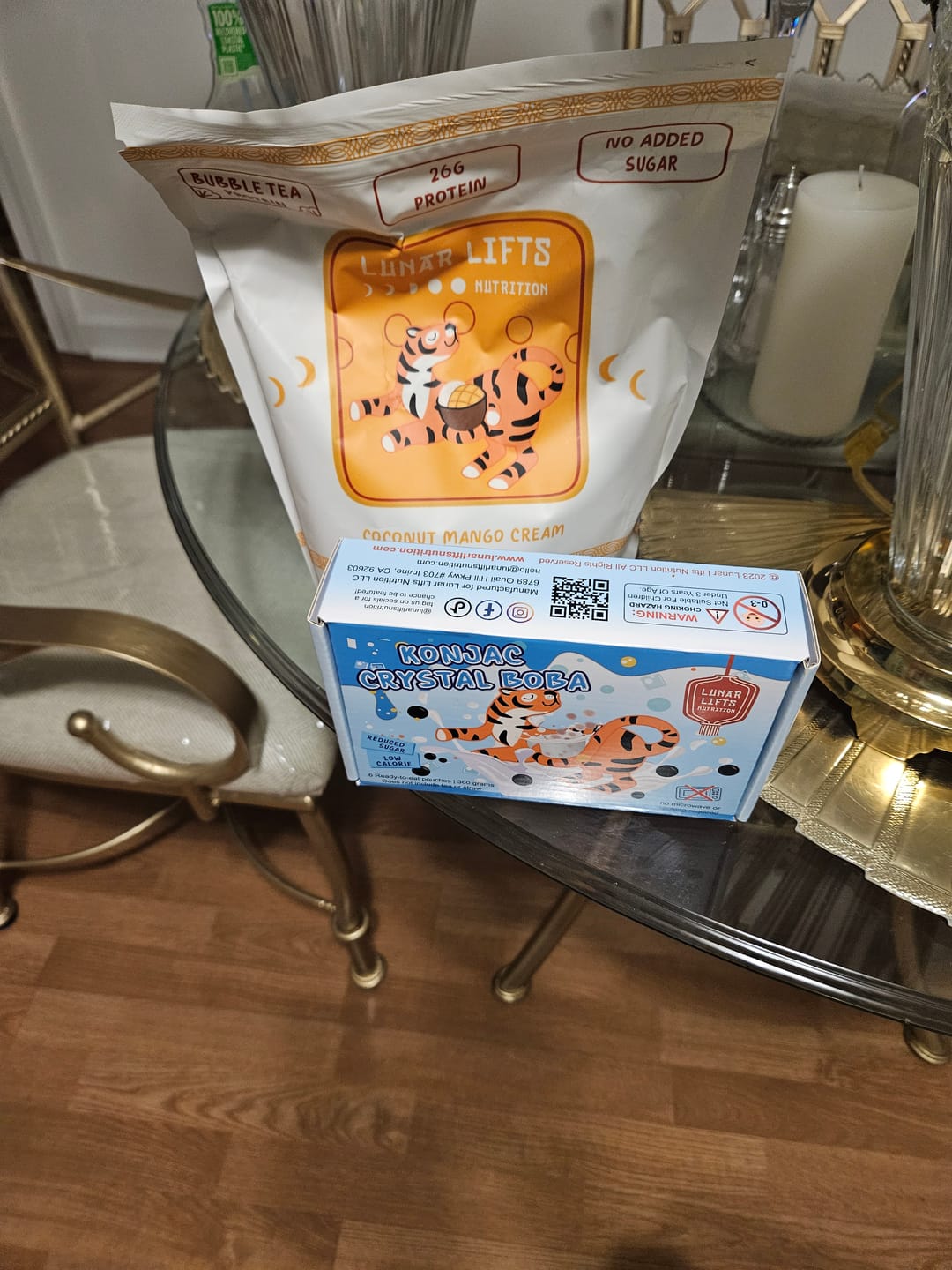 Customer photo review of Konjac Crystal Boba