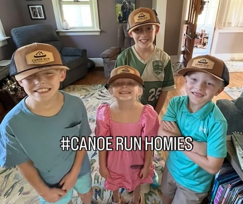 Customer photo review of Premium Custom Leather Patch Hats (Wholesale)