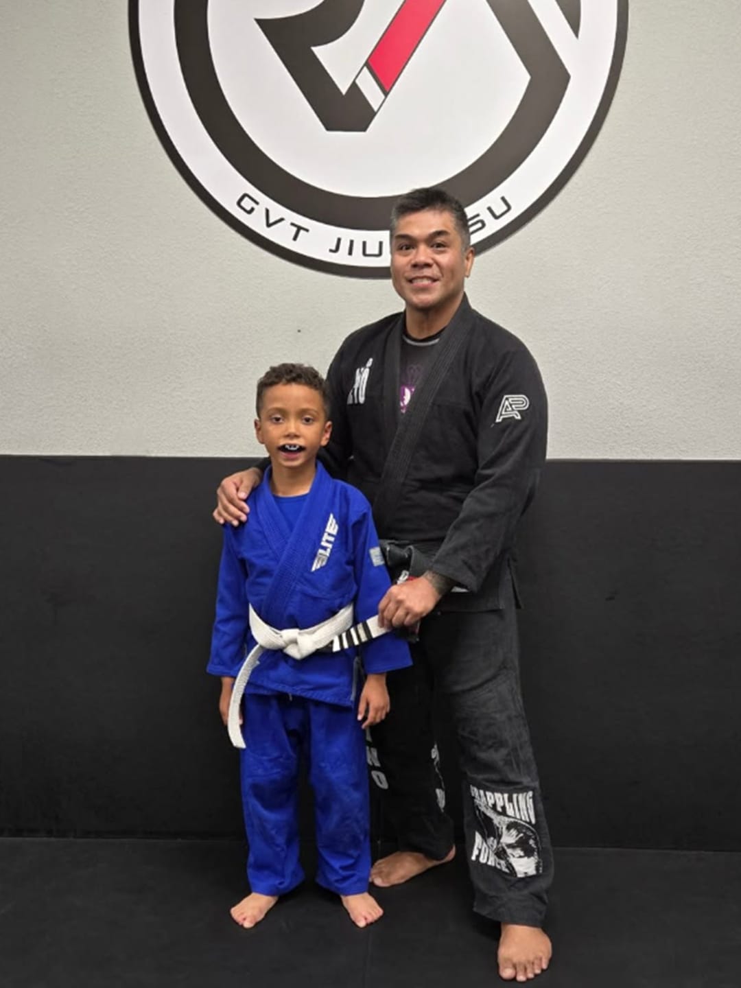 Customer photo review of Brazilian Jiu Jitsu Kids BJJ White Belt