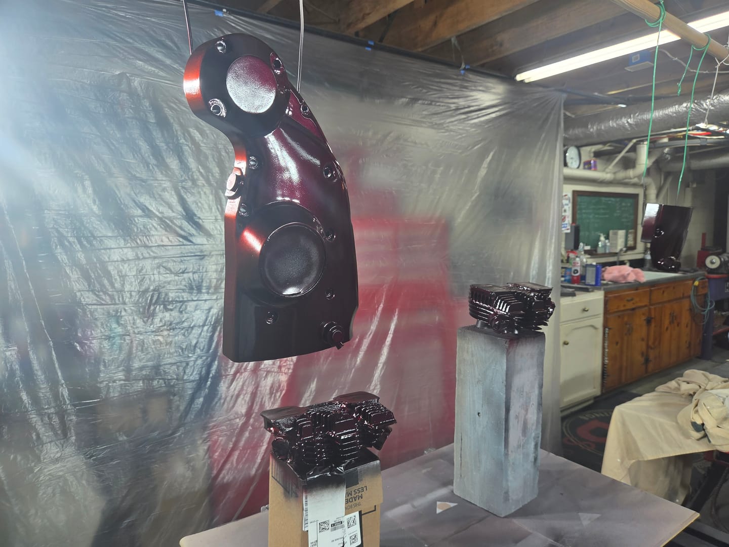 Customer photo review of Phantom Red Spray Can