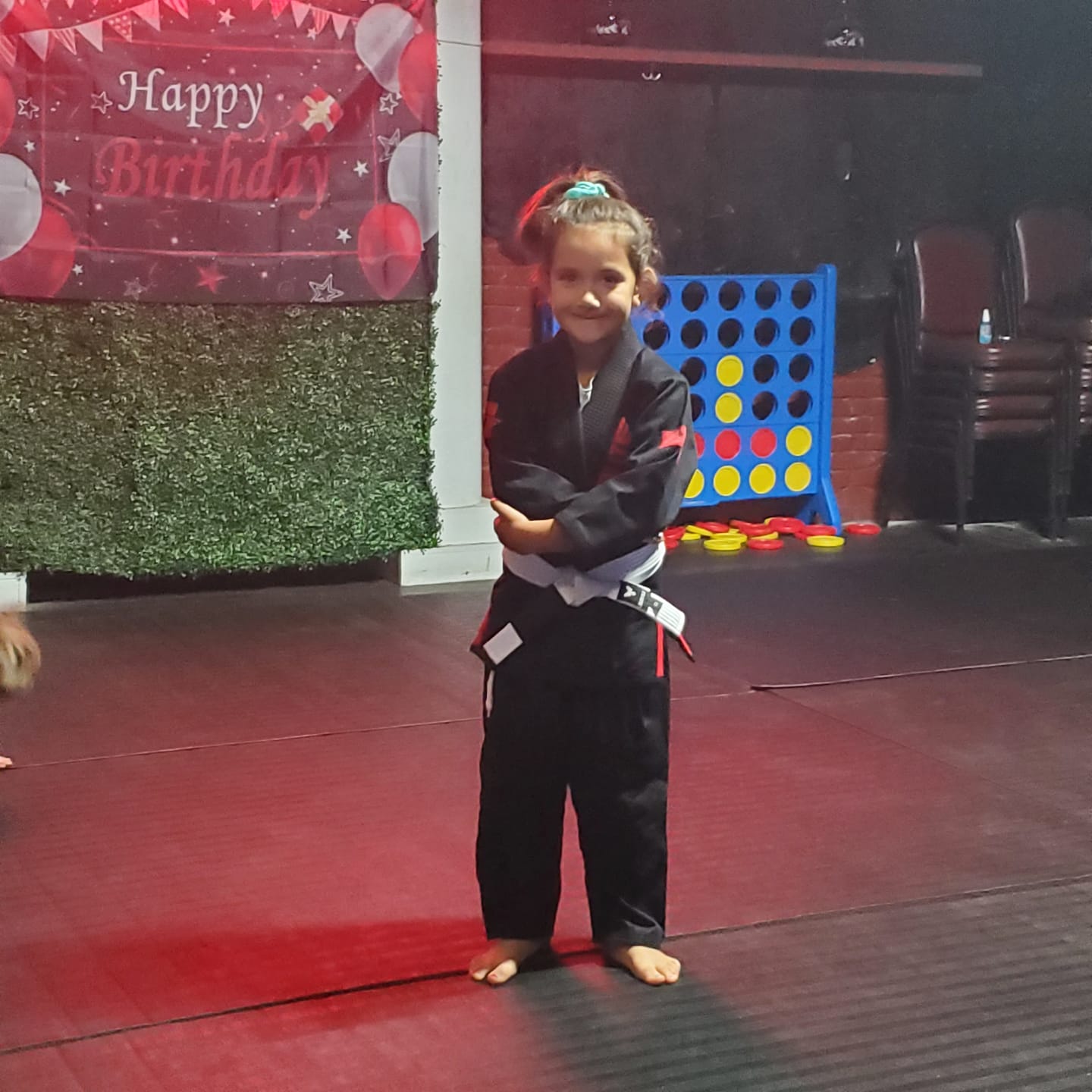 Customer photo review of Core Black Brazilian Jiu Jitsu Kids BJJ Gi