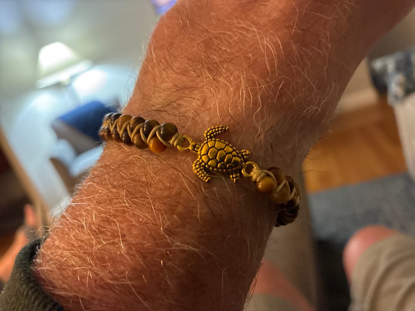 Customer photo review of Legendary Sea Turtle Bracelet