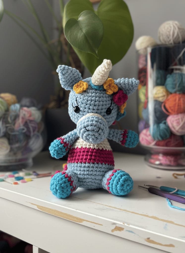 Customer photo review of The Snuggle Squad - 12 Adorable Crochet PDF Patterns