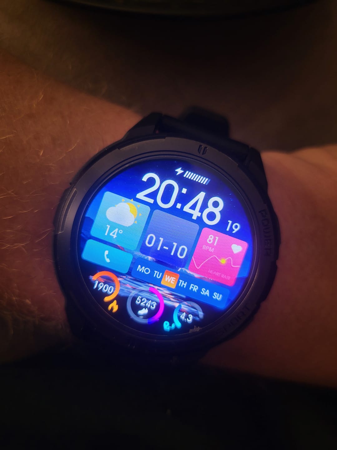 Customer photo review of Foreman Screen Protector