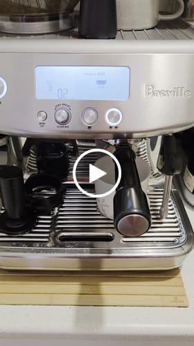 Customer video review of High Diffusion Espresso Shower Screen - Breville
