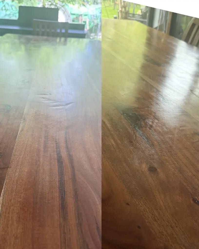 Customer photo review of Vosak za poliranje drveta