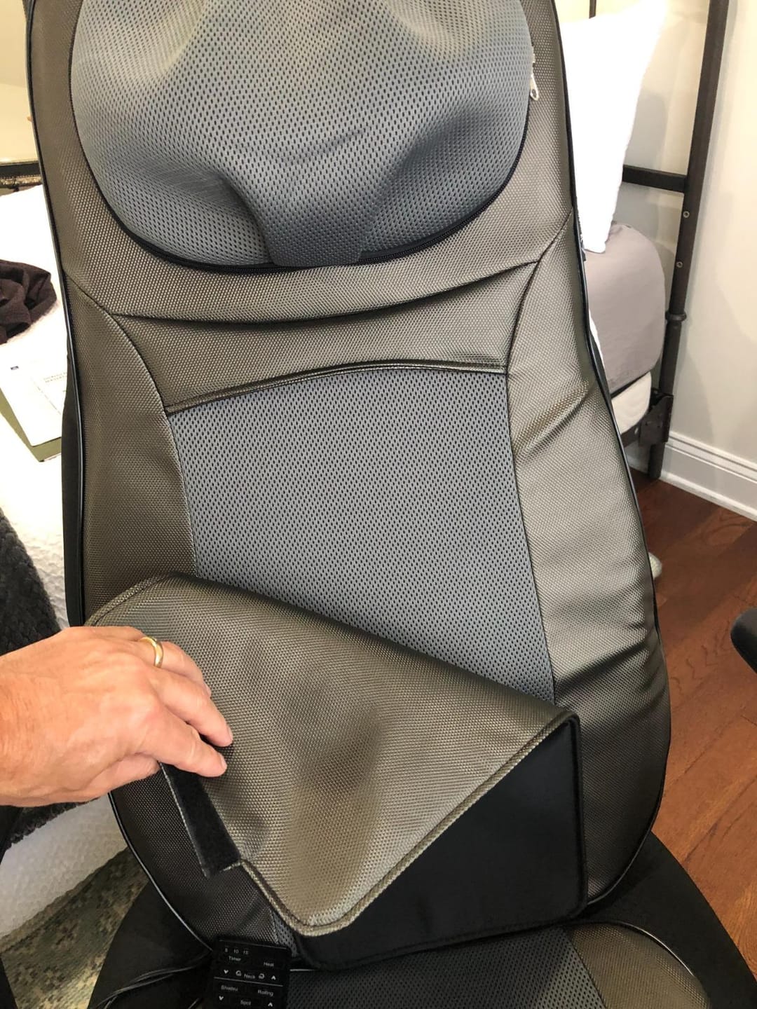 Customer photo review of ShiatsuComfort+ - Elektrisk Massagestol Med Shiatsu Funktion