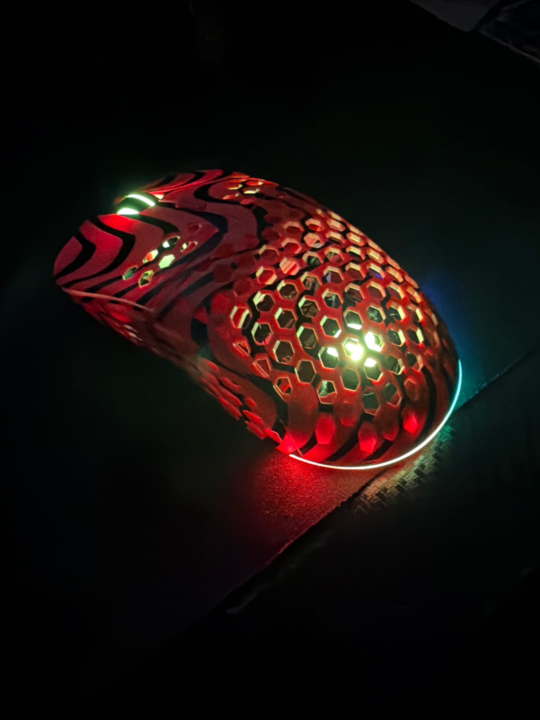Customer photo review of PewDiePie X Ghost M1 UltraLight Gaming Mouse