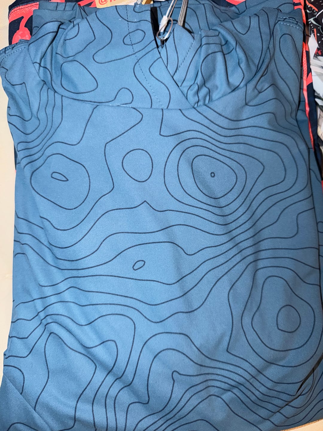 Customer photo review of Topo (Inverted) – Performance Hoodie