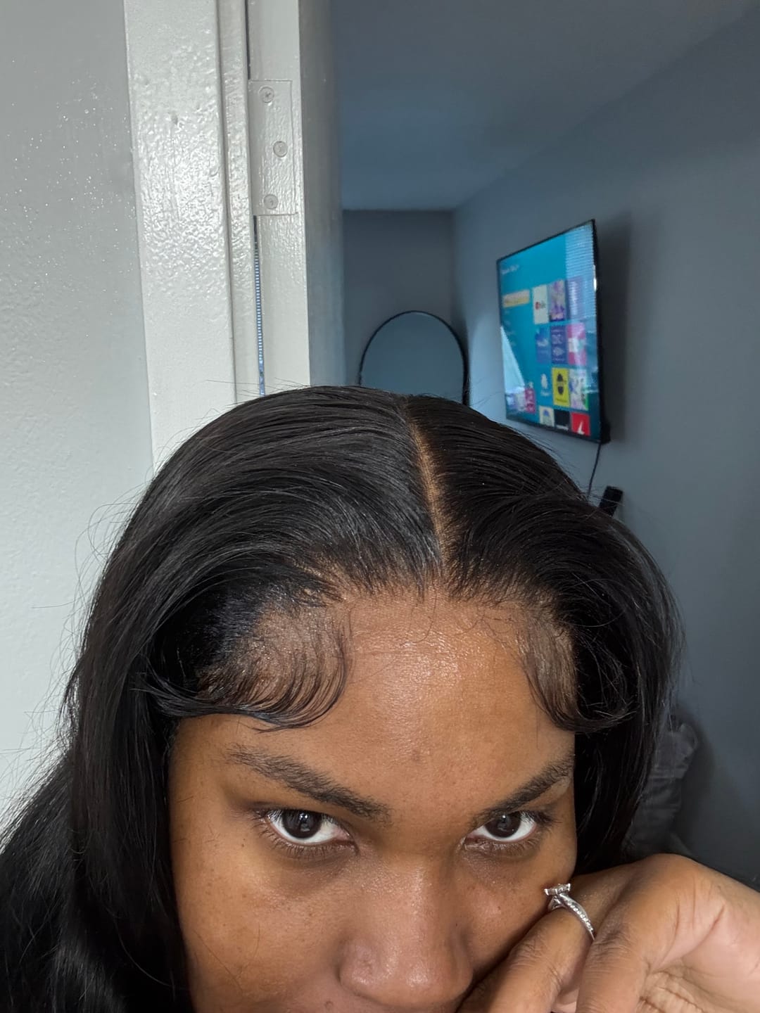 Customer photo review of Hold Me Down™ Adhesive Skin Guard (Ain’t No Other™)