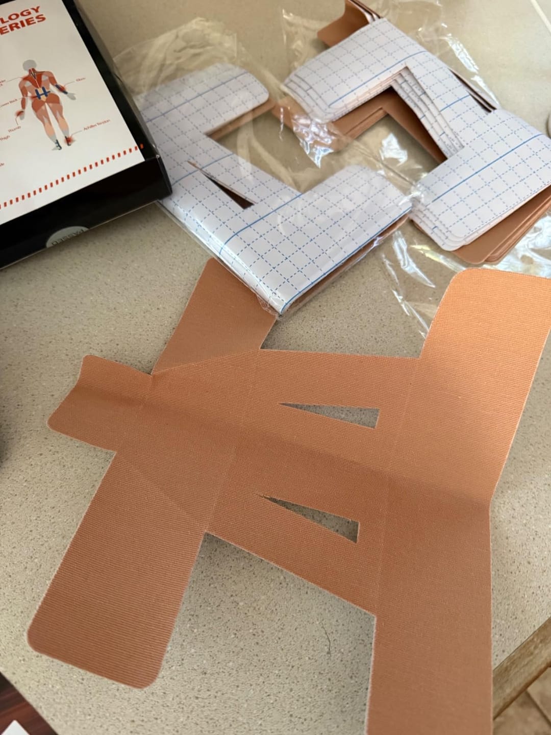 Customer photo review of Flex Pro - Bandes pour genoux