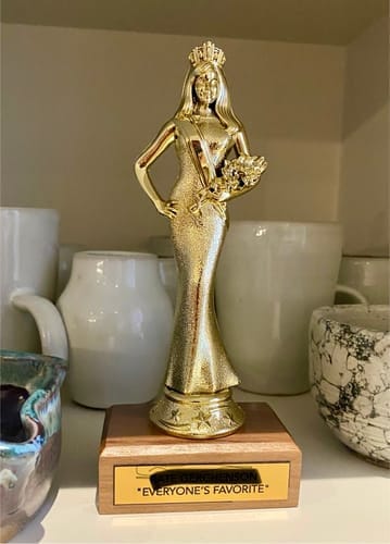Customer photo review of custom trophy