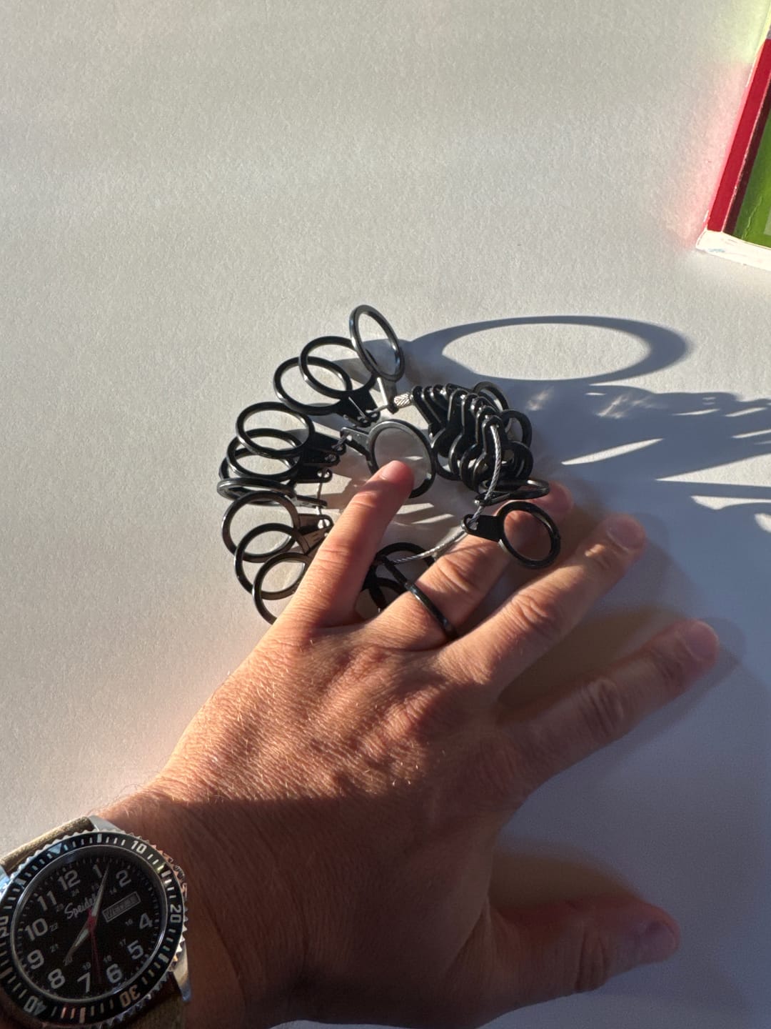 Customer photo review of Thorum Ring Sizer