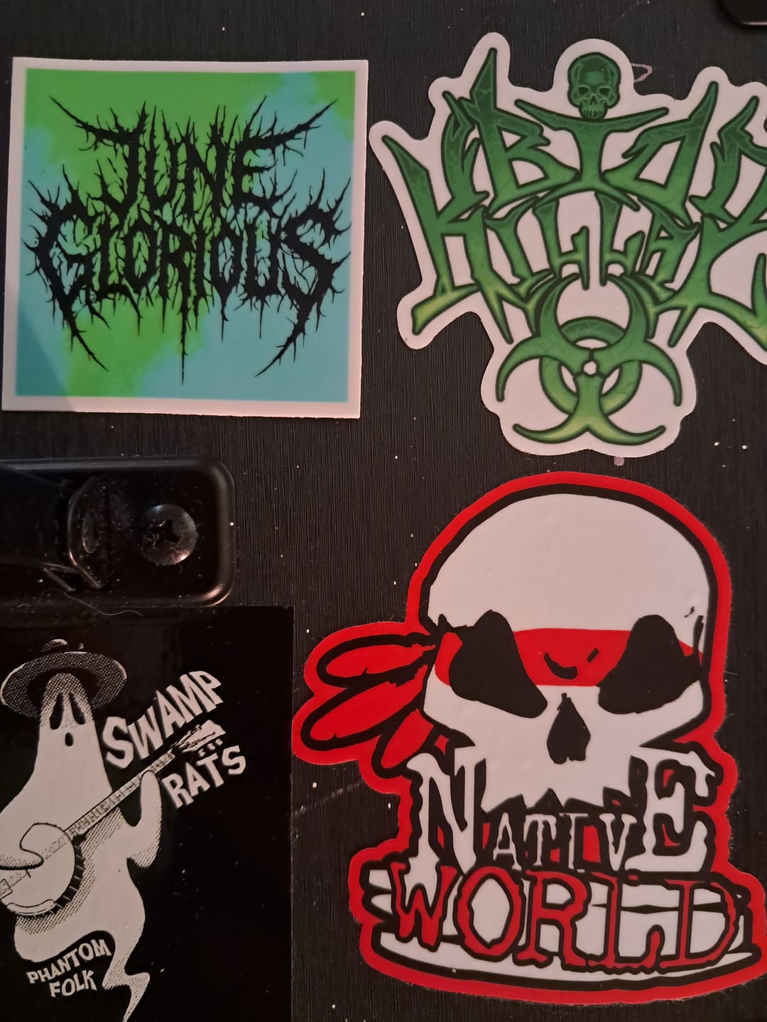Customer photo review of Square Stickers