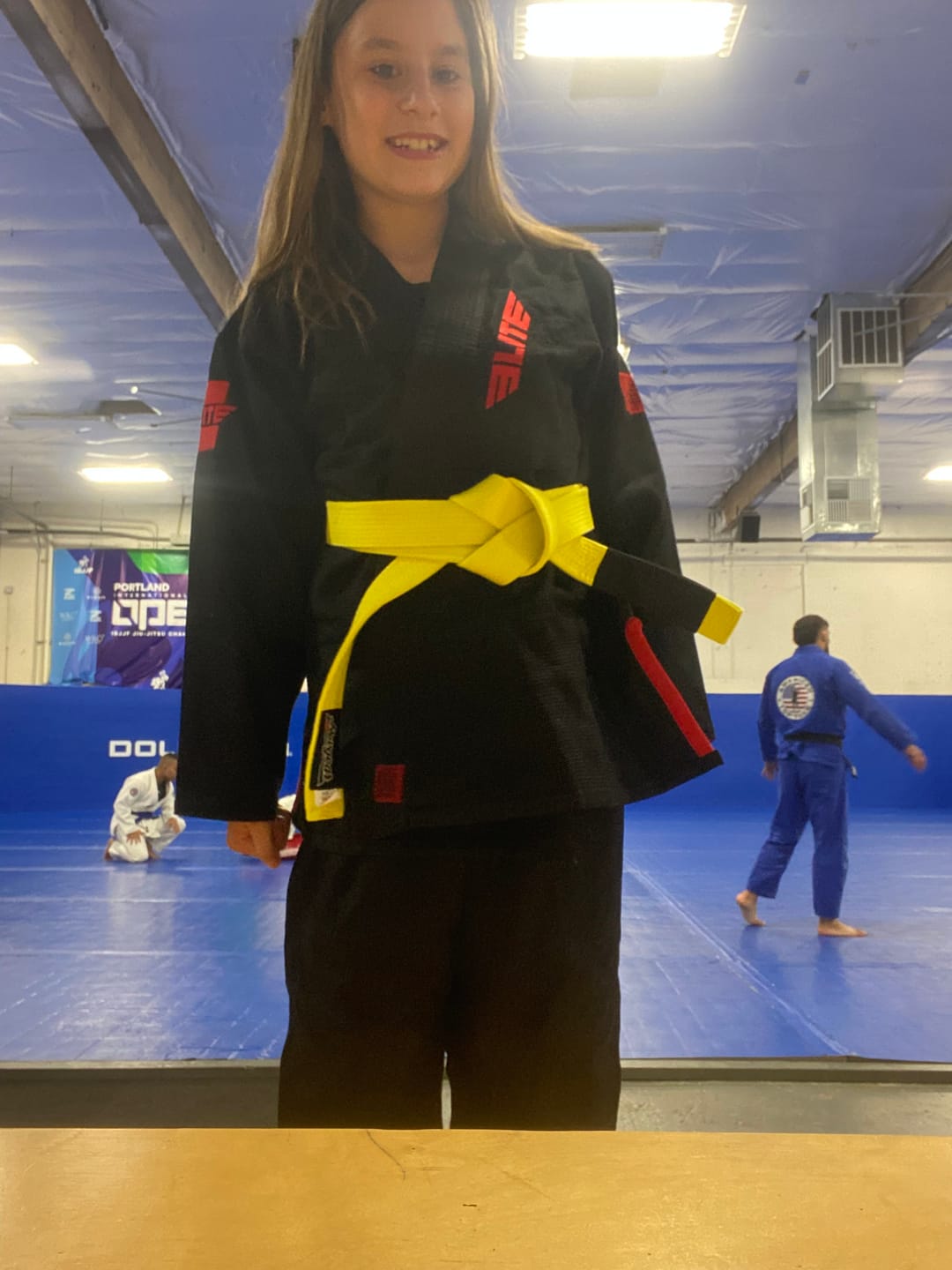 Customer photo review of Core Black Brazilian Jiu Jitsu Kids BJJ Gi